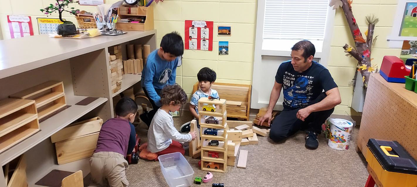 Julio Volunteering at Burno's School