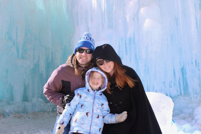 At an Ice Castle