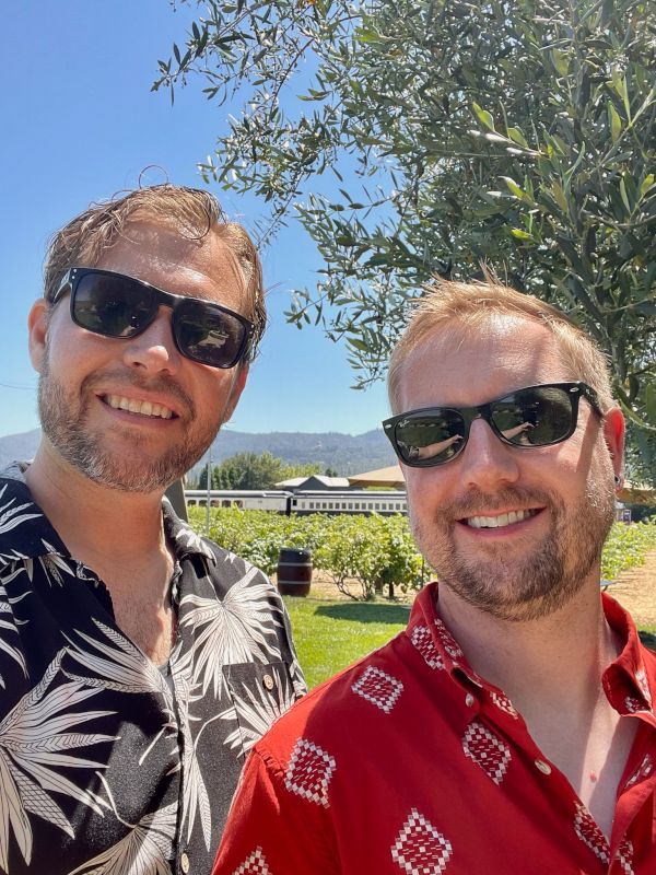 At a Winery Together