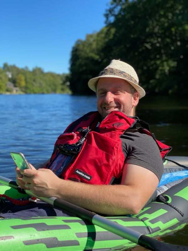 Matt Kayaking