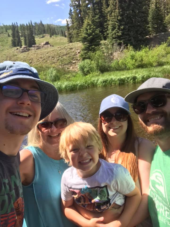 Exploring Colorado With Alicia's Brother, Nephew & Mom