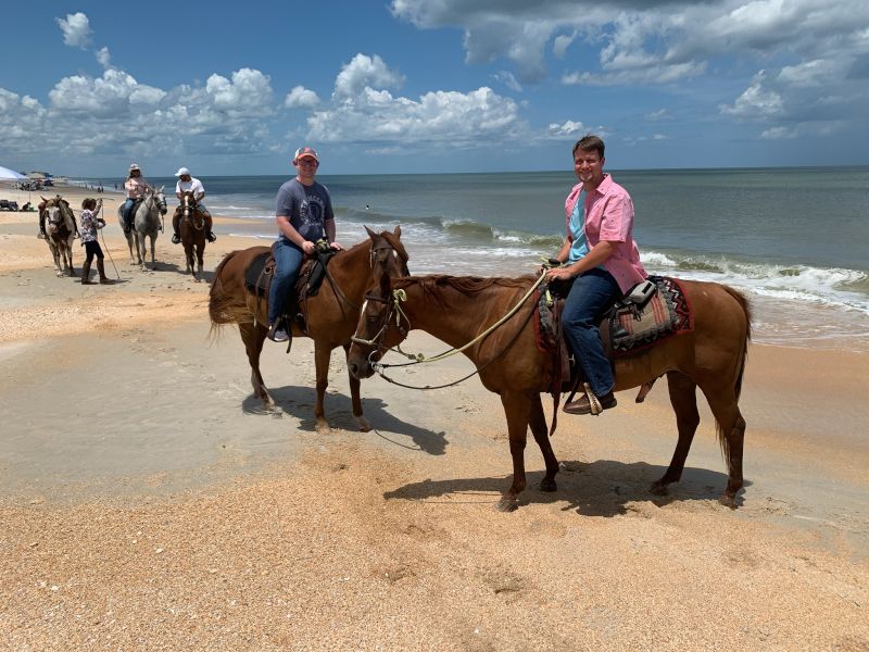 Horseback Riding on the Beach