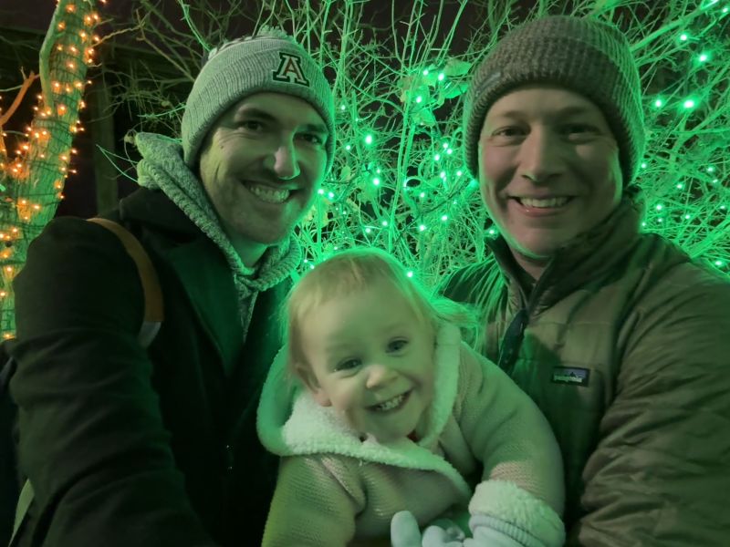 Our Annual Zoo Lights Tradition Is Always a Favorite